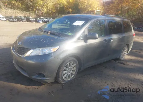 2011 Toyota Sienna Le из США, поврежденный, VIN 5TDJK3DC7BS028883